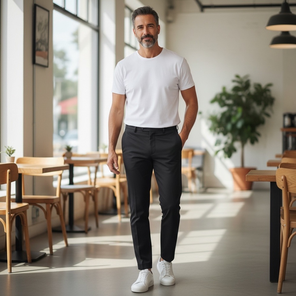 Express 36x32 Black Producer Modern Fit Mens Dress Pants